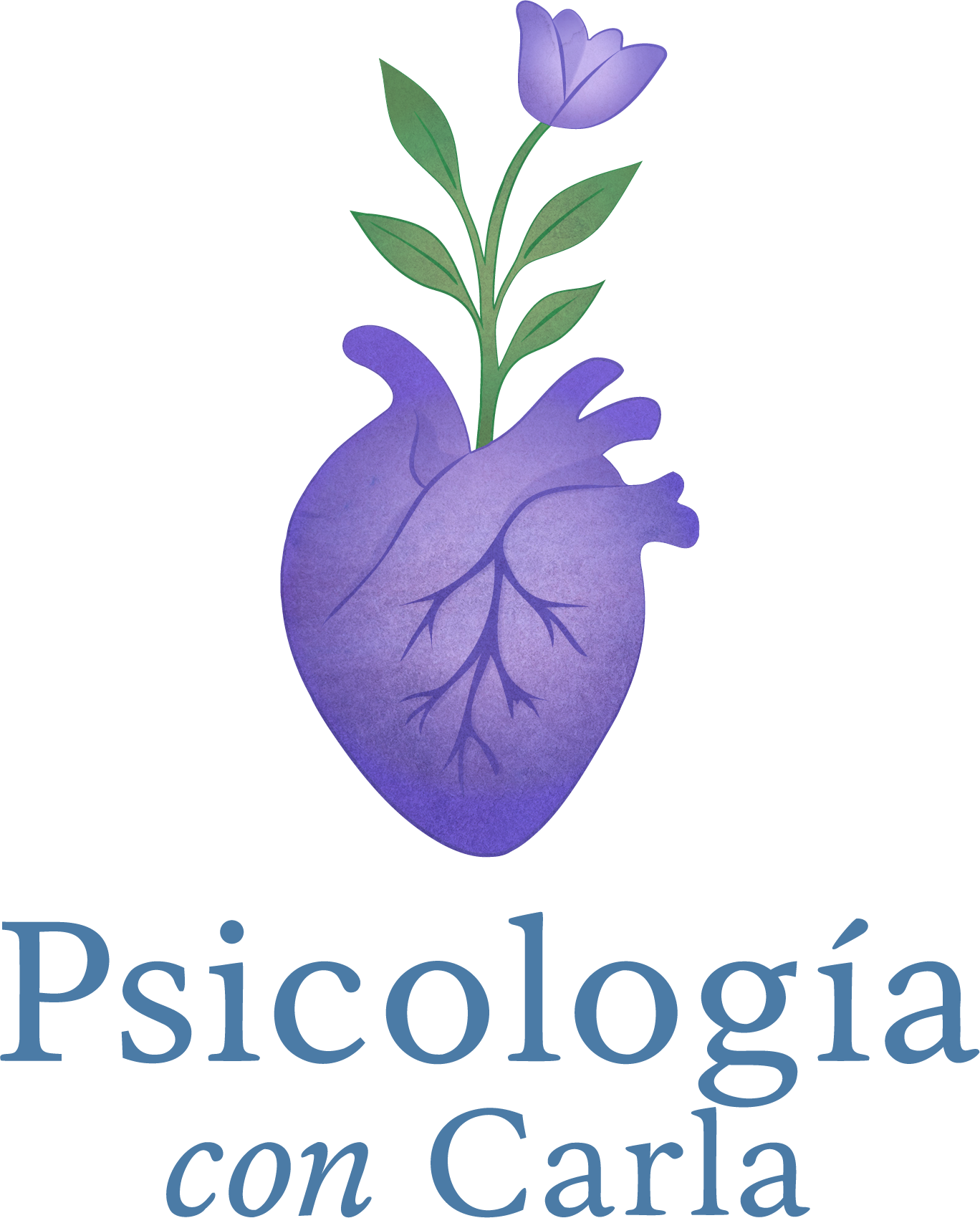 logotipo Psicología con Carla